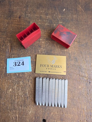 Priority number punch set - set, 4mm