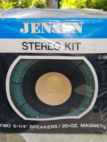 Two jensen dual cone - two, 5-1/4"