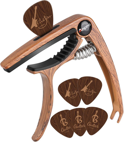 Anpro guitar capo with - guitar,