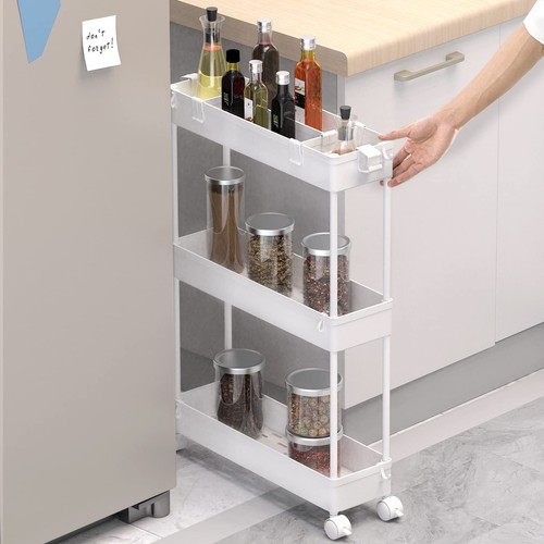 Tier storage trolley cart - storage,