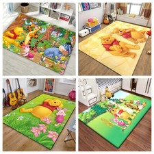 Kids 3D Winnie Pooh Carpet Rug Living room Bathroom Bedroom Floor Mat Doormat