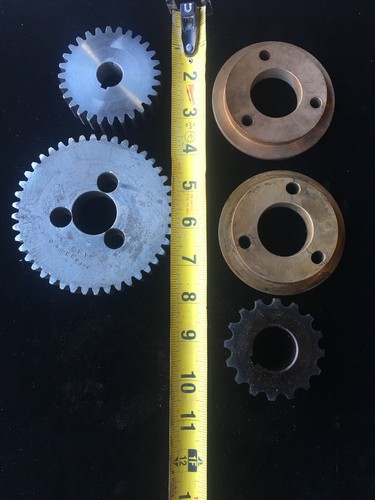 Industrial machine steel lot - steel,