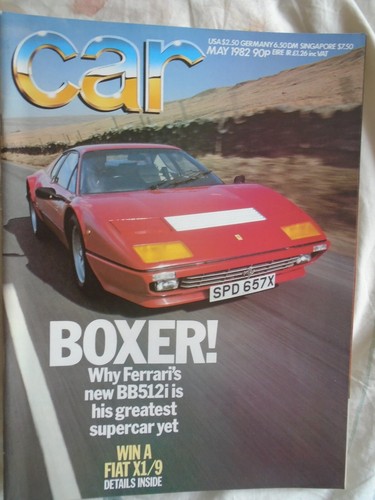 Car may 1982 - car, ferrari