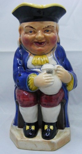 Large burlington ware - toby, jug
