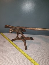 Large Vintage Brass Eagle Bird