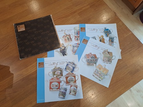 Sadler teapot brochures in - 16,