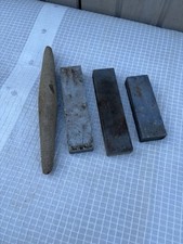 4 X VINTAGE WHETSTONE Wet / Oil Honing Sharpening  Stone Tools