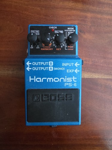 Boss harmonist electric - harmonist, ps-6