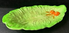 Carlton ware green leaf dish - ware,
