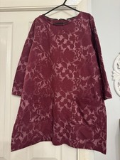 Ladies Floral Jacquard Tunic