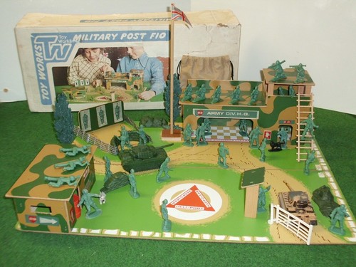Vintage toy works military - toy,