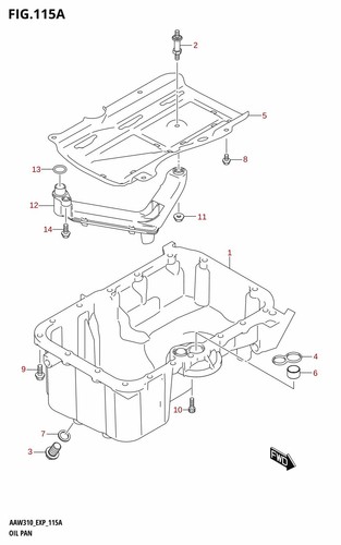 Suzuki genuine bolt - bolt, 20)