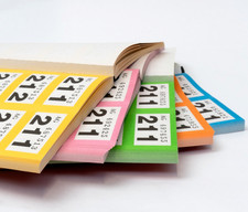 6 Books of 1-1000 Cloakroom