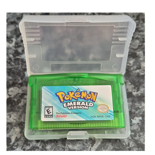 Pokémon emerald version - emerald, (gba)