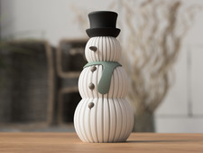 Snowman Christmas Ornament –