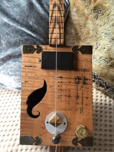 Diddley bow fretless slide