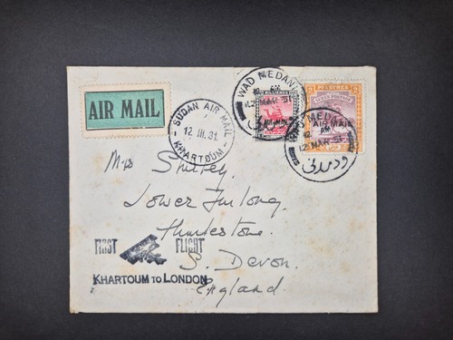 Sudan 1931 khartoum london - 1931,