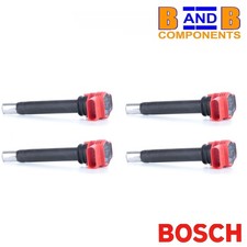 BOSCH IGNITION COILS SET OF 4