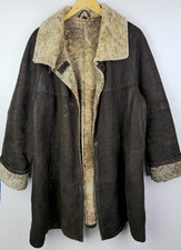 REAL SHEEPSKIN SHEARLING COAT
