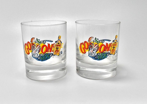 Vintage gordons gin glasses - vintage,