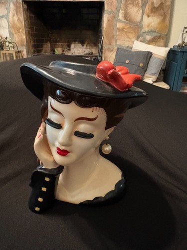Vintage 1950s lady - 1950s, head