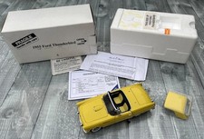 DANBURY MINT FORD THUNDERBIRD 1955 GOLDEN ROD YELLOW 715-001 DIECAST 1:24 BOXED