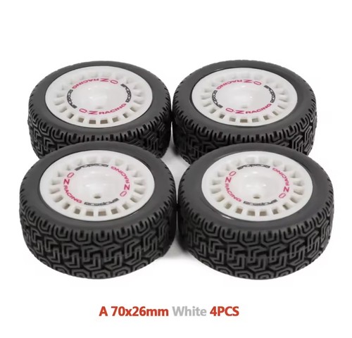 70mm tires wheels - 4x, 1/10