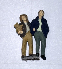 HO Gauge  Coupe with Teddy Bear - Painted Model Railway Figure Good Condition