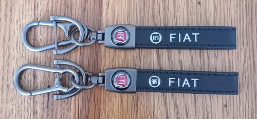 Fiat genuine leather - fiat, keyring