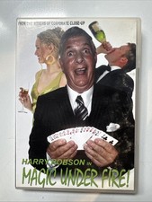Harry Robson Magic Under Fire Magic DVD 