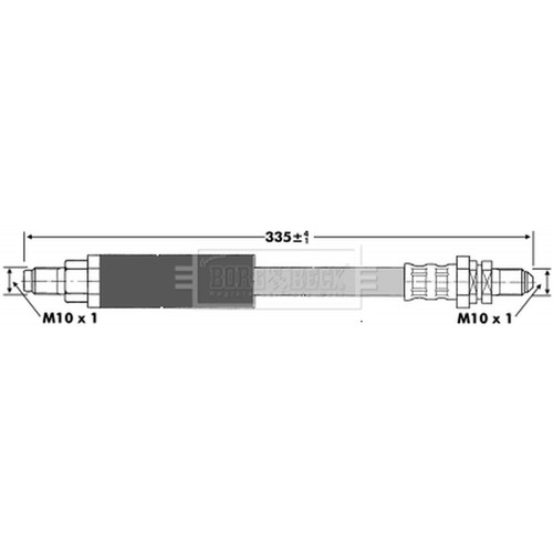 Brake hose for ford - for,