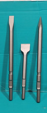 3pc Breaker chisel set flat &