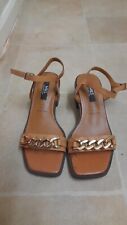 Elegant, sexy.  Mark & Spencer Brown Stylist Sandals Size3/36 (Worn Only Twice)