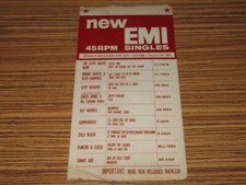 EMI RECORDS - 1969 PROMO