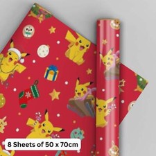 Wrapping Paper Pokemon