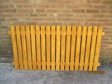 palisade wooden fencing panels