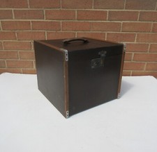 Vintage old wooden travelling