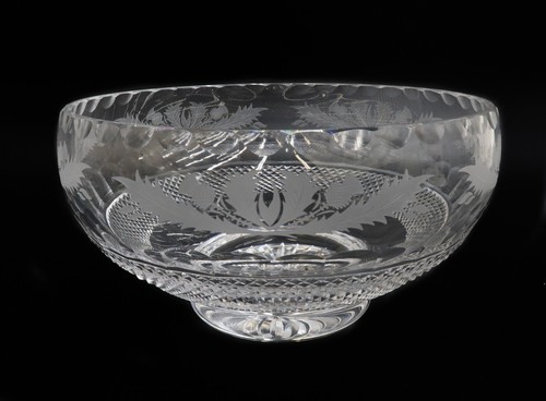 Edinburgh scotland crystal - crystal, cut