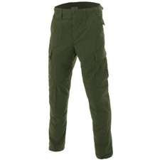 ARMY TACTICAL BDU RIPSTOP TROUSERS MENS COMBAT WORK WEAR CARGO PANTS OLIVE GREEN