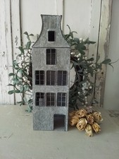 ~Lrg Dutch Tin House/Decorative Display/Tea Lights~