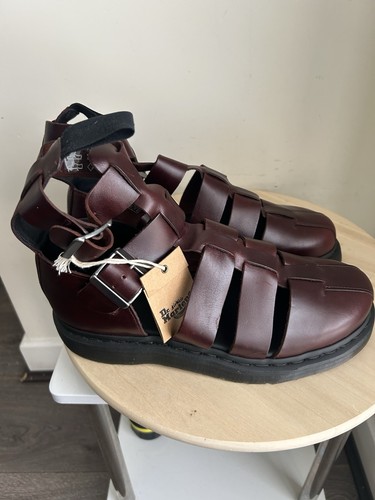 Martens men s burgundy - dr,
