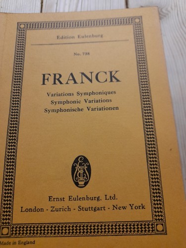 Cesar franck variations - cesar,