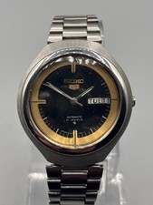 Vintage Seiko 5 Helmet 6309-6010 Automatic Men’s Watch | Japan Made | Black Dial