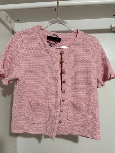 Zara women pink cardigan - zara, women's