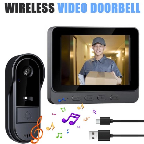 Wireless smart video doorbell - wireless,