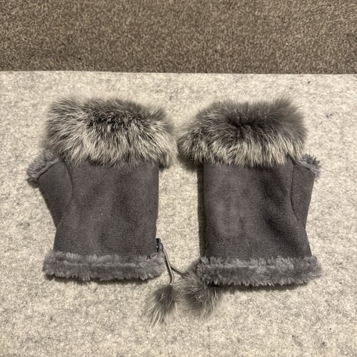 Ladies grey faux - grey, suede