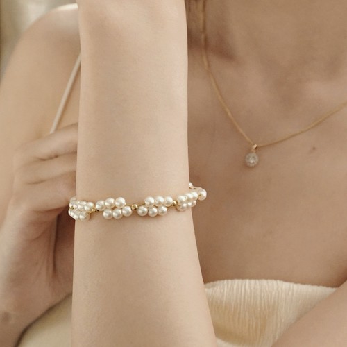 Small pearl bracelet cute - small,