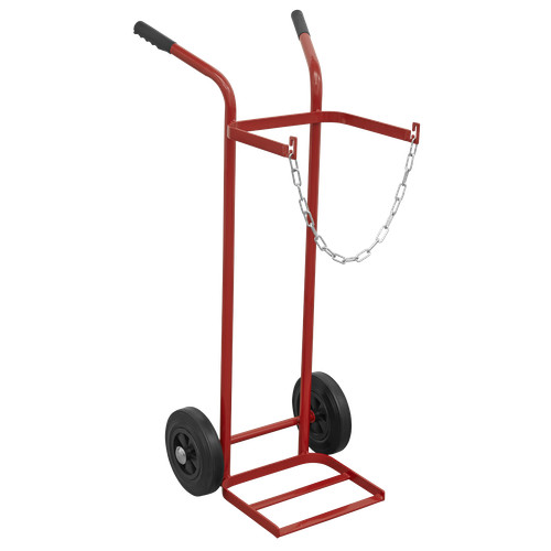 Welding bottle trolley - welding, 1-bottle