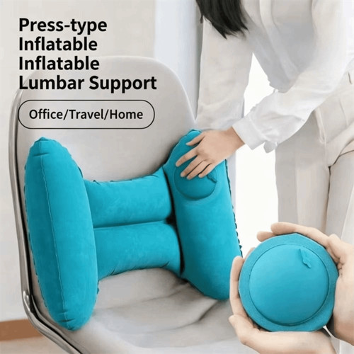 Inflatable travel waist pillow - travel,