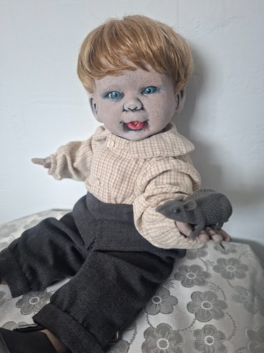 Ooak horror doll gothic - ooak, doll.